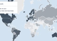 رتبه پاسپورت کانادا در سه ماهه اول سال 2024